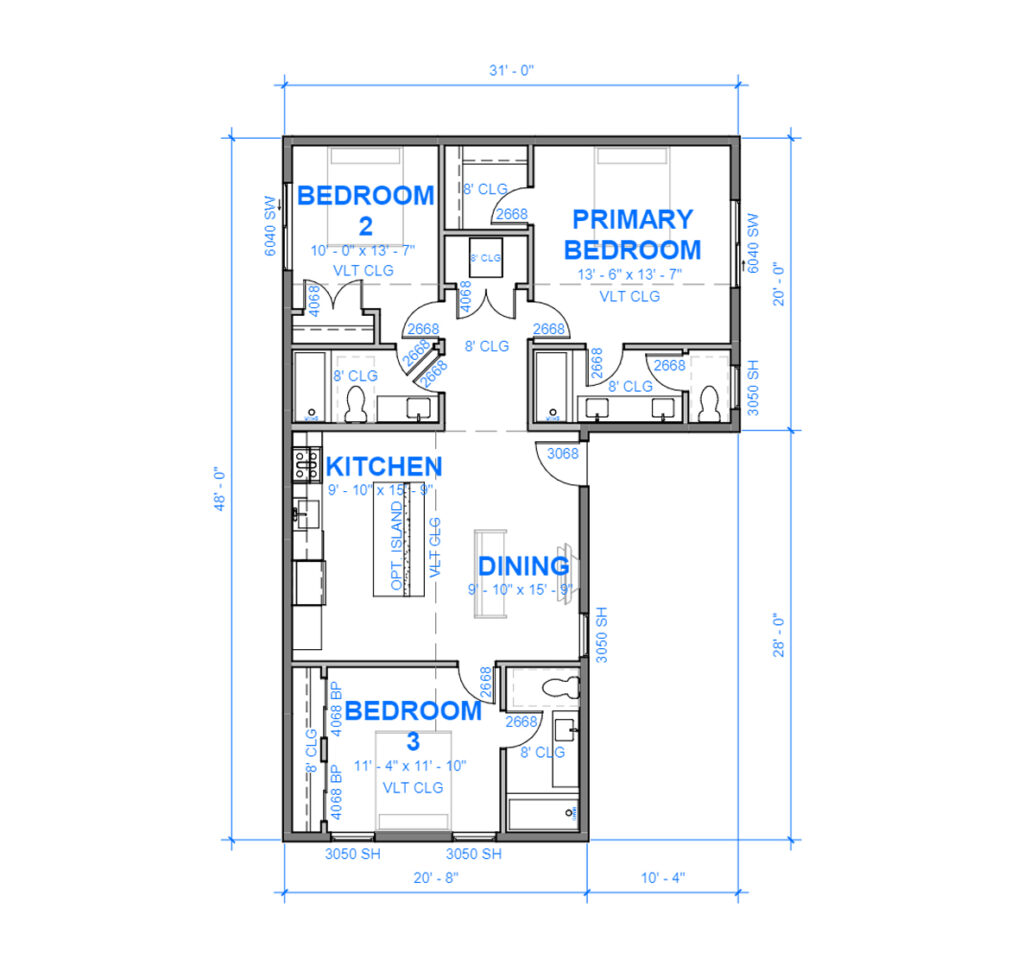 Burlingame ADU Floor Plan