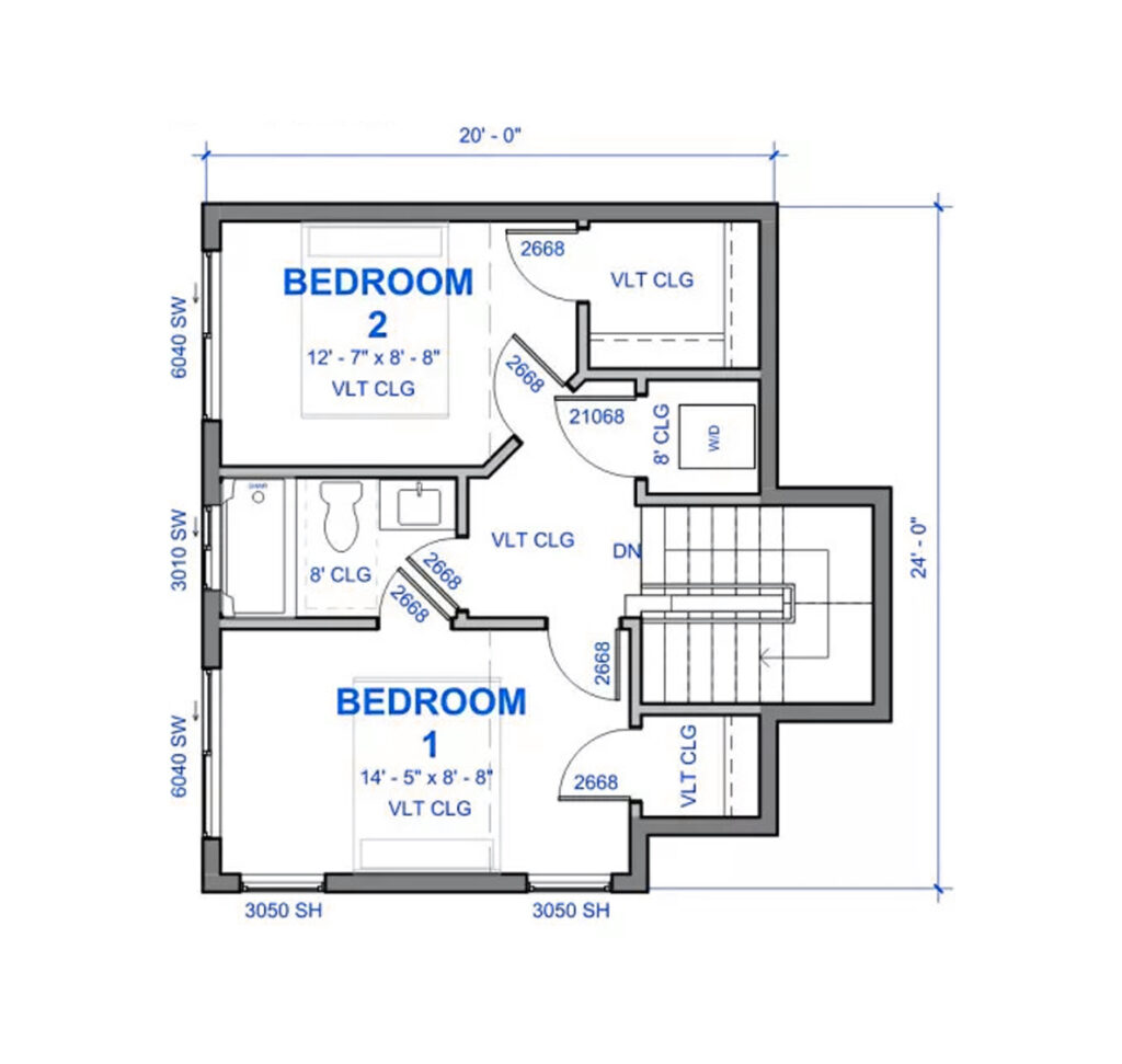 Alameda ADU Floor Plan