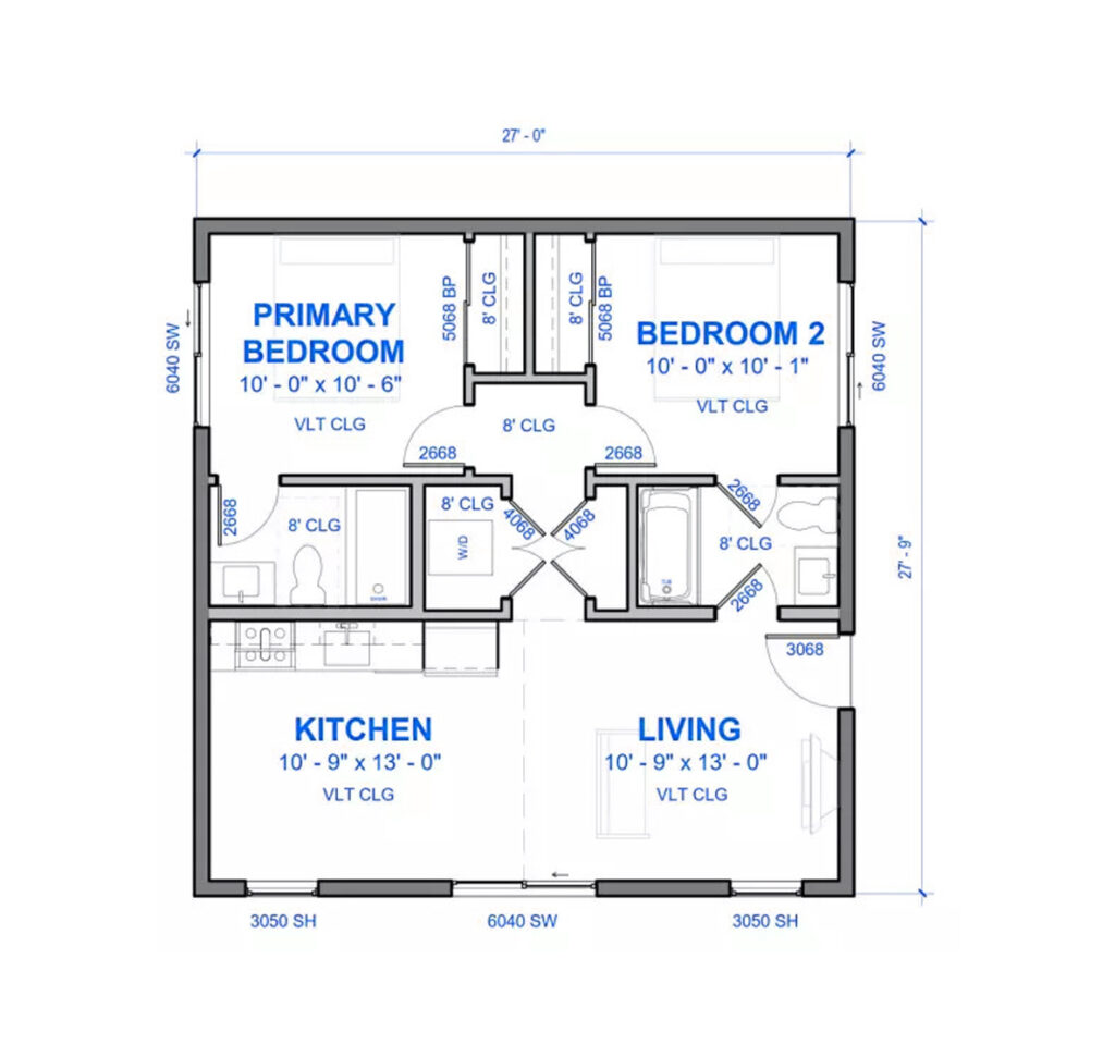 Livermore ADU Floor Plan