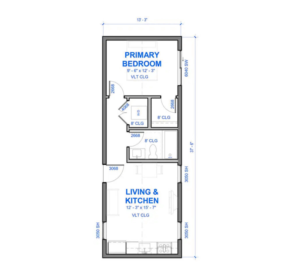 Fremont ADU Floor Plan