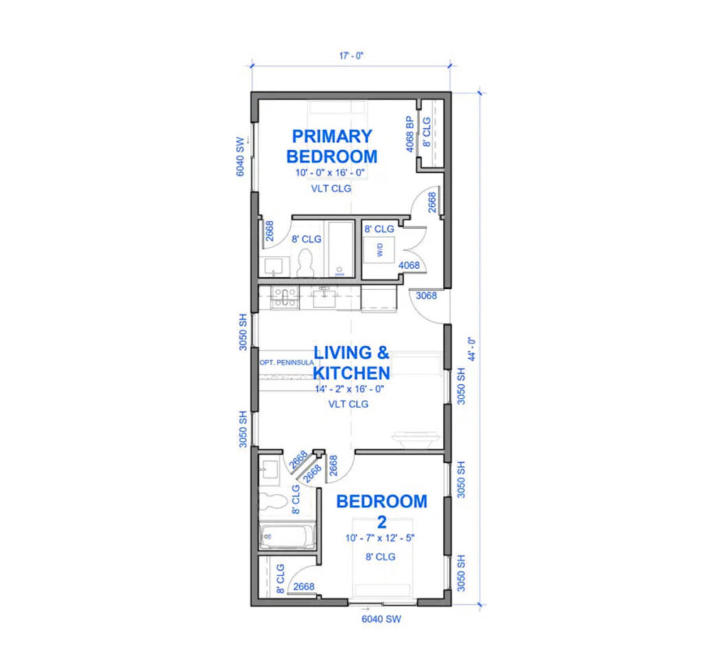 San Bruno ADU Floor Plan